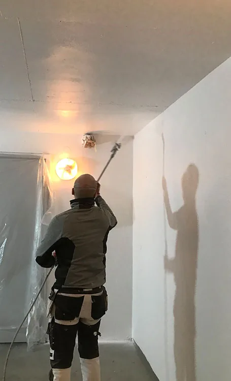Servicebil från Leif Ekström Måleri AB